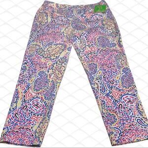 CAPPAGALLO Women’s 10 Bright Design Pants